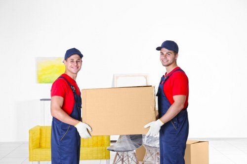 Prepared moving checklist and packed household boxes for Putney relocation
