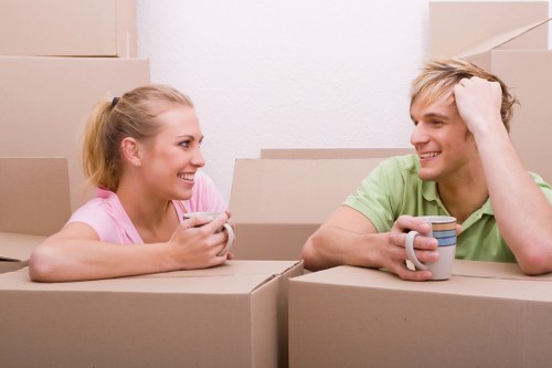 Careful loading by a Putney man with van service