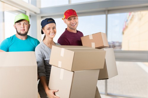 Checklist and moving supplies for a house removal in Putney