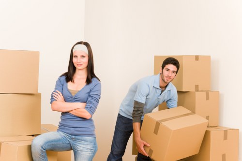 Quotation and contact request for a man and van move