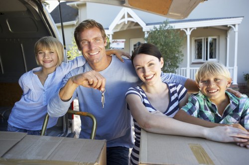 Careful furniture loading during a Putney house removal