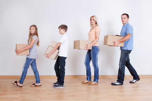 Local removal company handling an office move in Putney